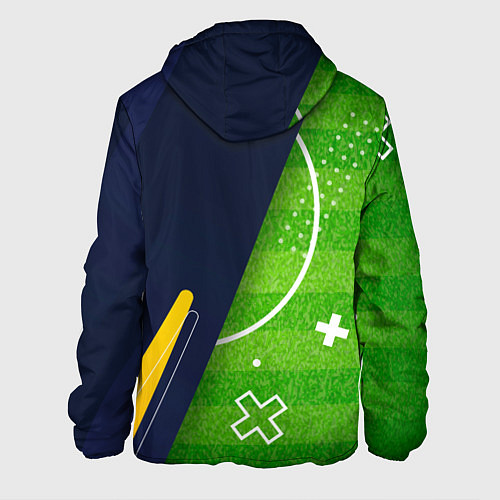 Мужская куртка Hoffenheim football field / 3D-Черный – фото 2