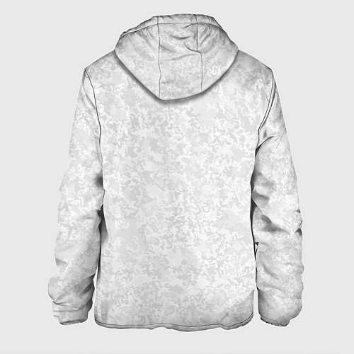 Мужская куртка Светло-серый текстура / 3D-Белый – фото 2