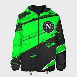 Куртка с капюшоном мужская Napoli sport green, цвет: 3D-черный