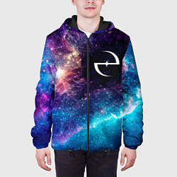 Куртка с капюшоном мужская Evanescence space rock, цвет: 3D-черный — фото 2