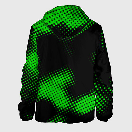 Мужская куртка Bayer 04 sport halftone / 3D-Черный – фото 2