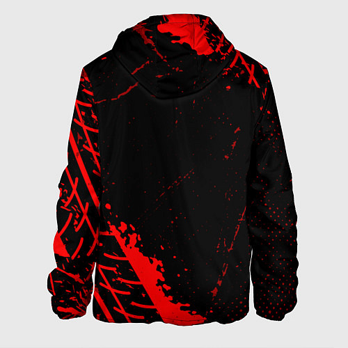 Мужская куртка BYD red sport tires / 3D-Черный – фото 2