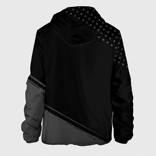 Мужская куртка Inter sport на темном фоне вертикально / 3D-Черный – фото 2