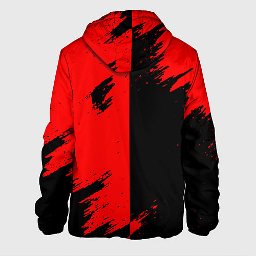 Мужская куртка Ajax sport color red / 3D-Черный – фото 2