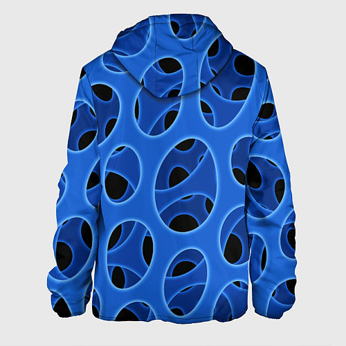Мужская куртка Синяя мембрана с перфорацией / 3D-Белый – фото 2