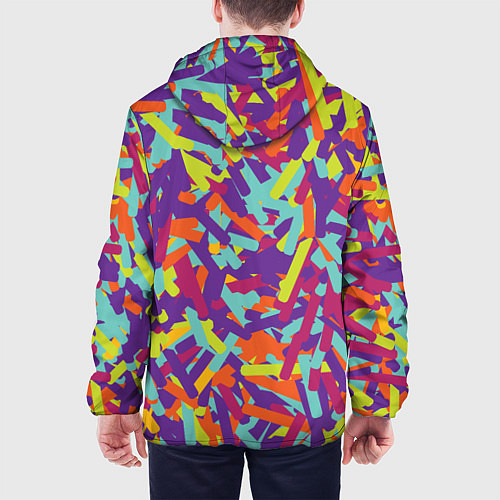 Мужская куртка Конфитти / 3D-Черный – фото 4