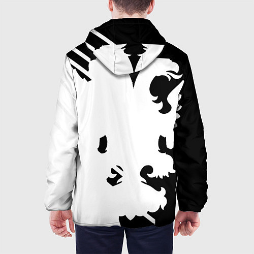 Мужская куртка Имперская Россия спортивный стиль / 3D-Черный – фото 4