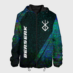 Мужская куртка Berserk glitch blue