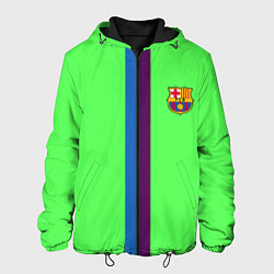 Куртка с капюшоном мужская Barcelona fc sport line, цвет: 3D-черный