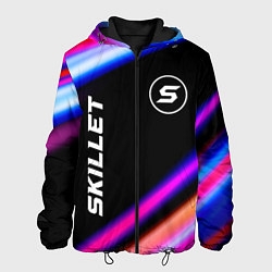 Куртка с капюшоном мужская Skillet neon rock lights, цвет: 3D-черный