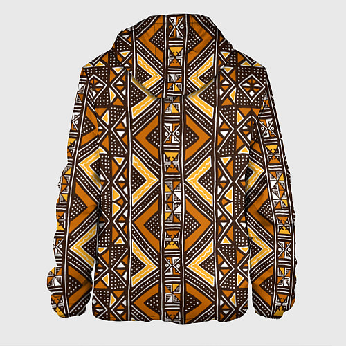 Мужская куртка Мавританский африканский орнамент / 3D-Черный – фото 2