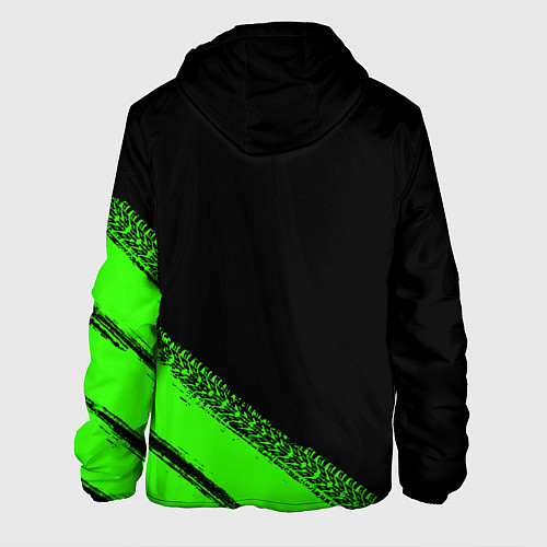 Мужская куртка Kawasaki - logo / 3D-Белый – фото 2