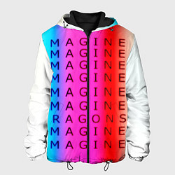Мужская куртка Imagine Dragons neon rock