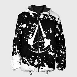 Мужская куртка Assassins Creed logo краски