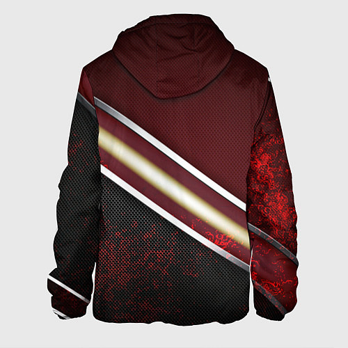 Мужская куртка Сталь Россия текстура / 3D-Белый – фото 2