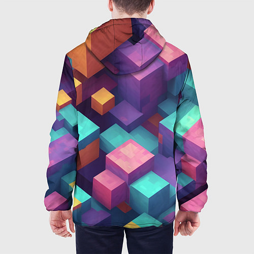 Мужская куртка Minecraft 2 0 / 3D-Черный – фото 4