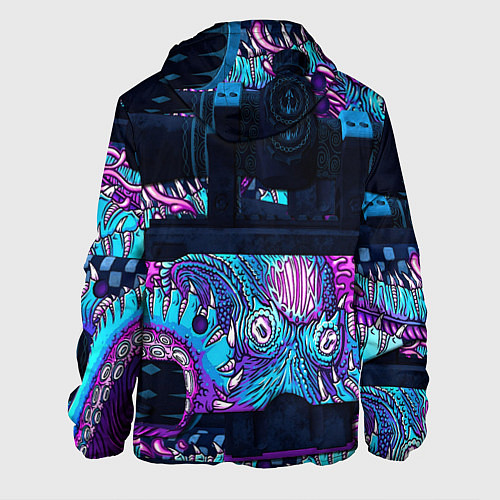 Мужская куртка CS GO neon blob / 3D-Черный – фото 2