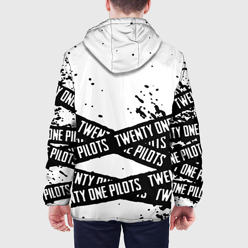 Мужская куртка Twenty one pilots rock / 3D-Черный – фото 4