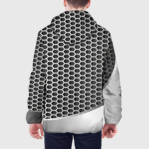 Мужская куртка Volkswagen metal motors / 3D-Черный – фото 4