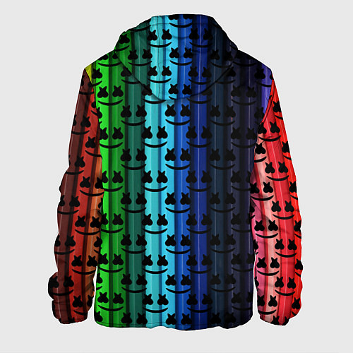 Мужская куртка Marshmello gradient / 3D-Черный – фото 2