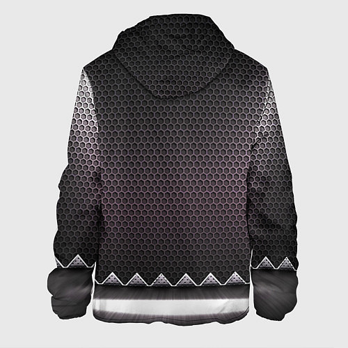 Мужская куртка Mercedes benz carbon steel / 3D-Белый – фото 2