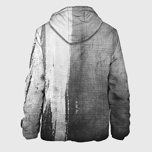Мужская куртка Dead Space - grey gradient по-вертикали / 3D-Черный – фото 2