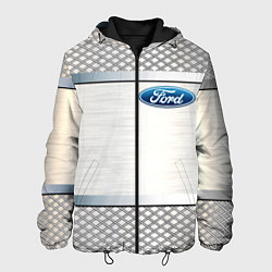 Куртка с капюшоном мужская FORD metal steel auto, цвет: 3D-черный