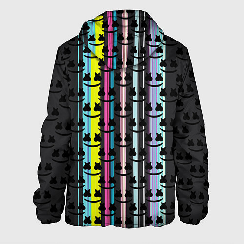 Мужская куртка Marshmello dj pattern line / 3D-Белый – фото 2