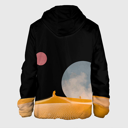 Мужская куртка Arrakis sandworm Dune / 3D-Белый – фото 2