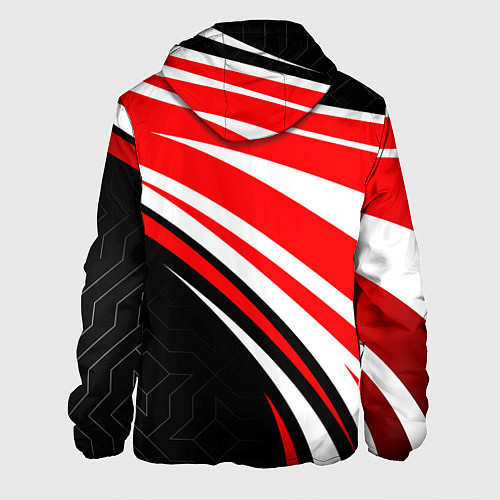 Мужская куртка Lixiang- red sport uniform / 3D-Белый – фото 2