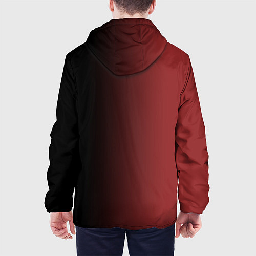 Мужская куртка Volkswagen и череп / 3D-Черный – фото 4