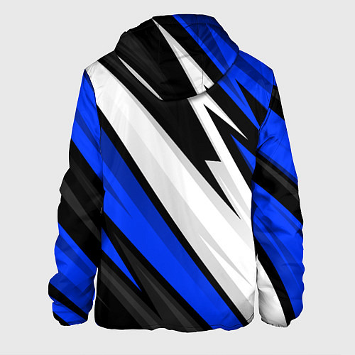 Мужская куртка Exeed - blue sport / 3D-Белый – фото 2