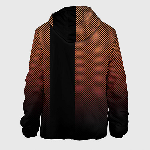 Мужская куртка Sport коричневый вертикальная полоса / 3D-Черный – фото 2