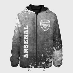 Мужская куртка Arsenal - grey gradient вертикально