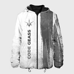 Куртка с капюшоном мужская Code Geass - white gradient по-вертикали, цвет: 3D-черный