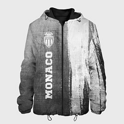 Куртка с капюшоном мужская Monaco - grey gradient по-вертикали, цвет: 3D-черный