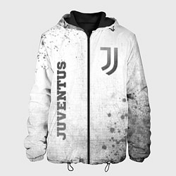 Мужская куртка Juventus - white gradient вертикально