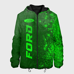 Мужская куртка Ford - green gradient по-вертикали