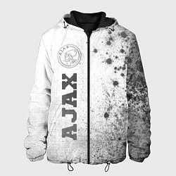Куртка с капюшоном мужская Ajax - white gradient по-вертикали, цвет: 3D-черный