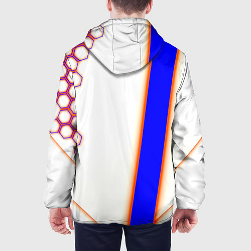 Мужская куртка Borussia geometry sport / 3D-Черный – фото 4