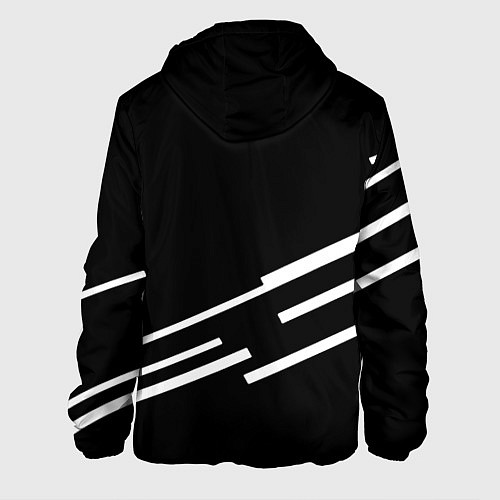 Мужская куртка BMW geometry line / 3D-Белый – фото 2