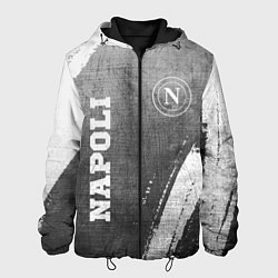 Куртка с капюшоном мужская Napoli - grey gradient вертикально, цвет: 3D-черный