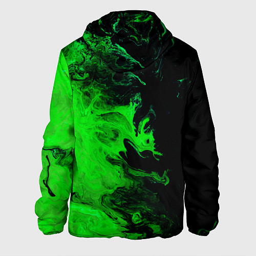 Мужская куртка Color green black / 3D-Белый – фото 2