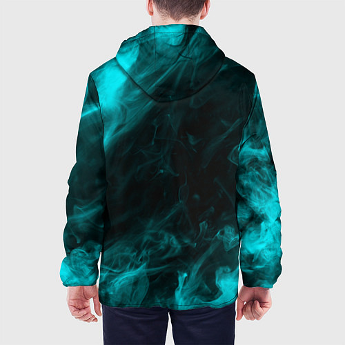 Мужская куртка Neon smoke / 3D-Черный – фото 4
