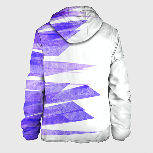 Мужская куртка Color white purple / 3D-Белый – фото 2