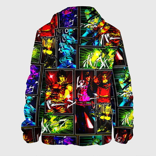 Мужская куртка Hunter x hunter neon anime / 3D-Белый – фото 2
