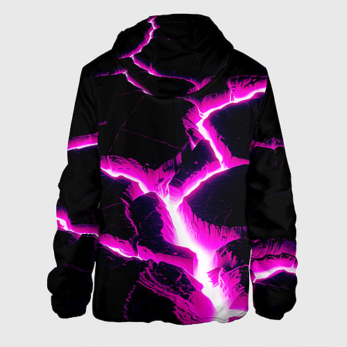 Мужская куртка Color pink black / 3D-Белый – фото 2