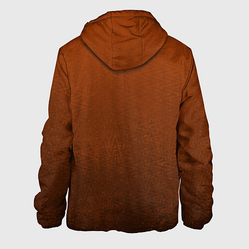 Мужская куртка Красно-коричневый текстурированный градиент / 3D-Черный – фото 2