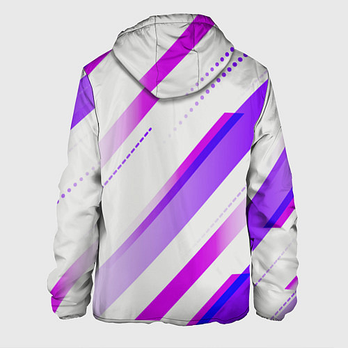 Мужская куртка Color white pink / 3D-Белый – фото 2