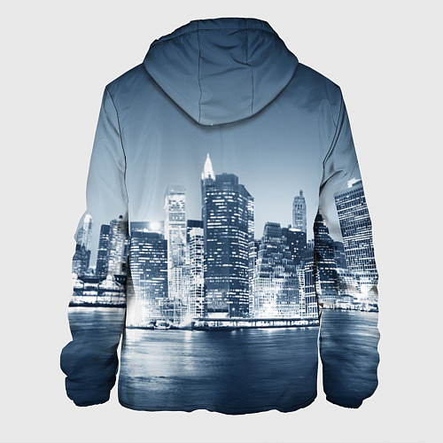 Мужская куртка New York город / 3D-Белый – фото 2
